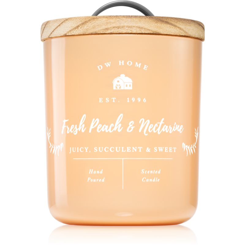 DW Home Farmhouse Fresh Peach & Nectarine lumânare parfumată 241 g
