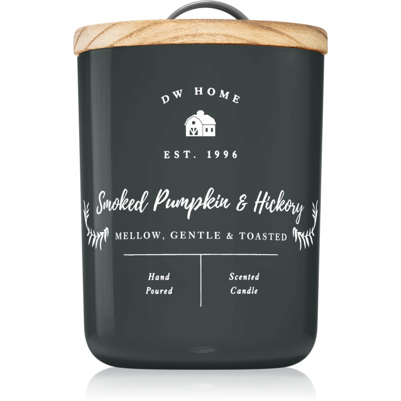 DW Home Farmhouse Smoked Pumpkin & Hickory lumânare parfumată 425,53 g