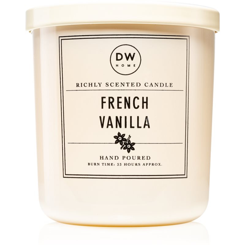 DW Home Signature French Vanilla lumânare parfumată 264 g