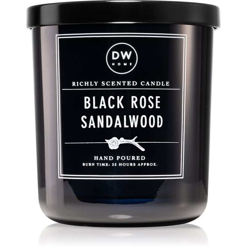 DW Home Signature Black Rose Sandalwood lumânare parfumată 263 g