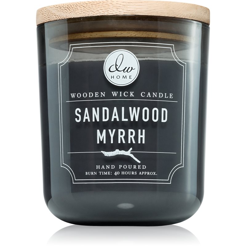 DW Home Signature Sandalwood Myrrh lumânare parfumată 326 g