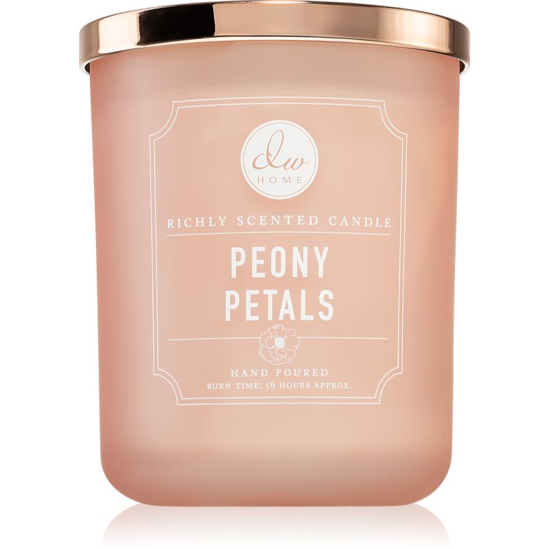 DW Home Signature Peony Petals lumânare parfumată 425 g