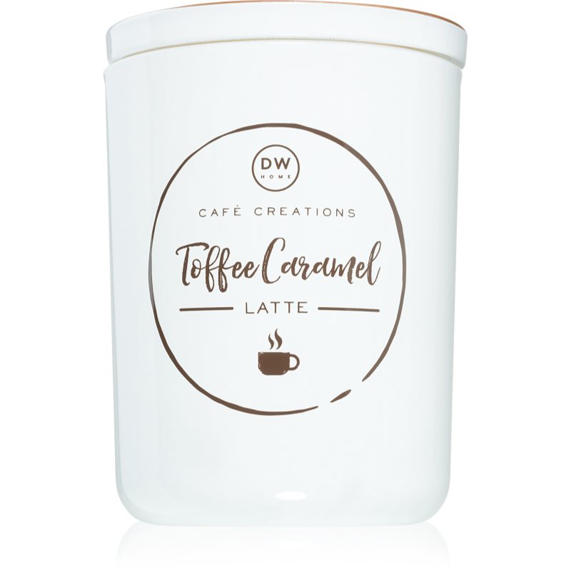 DW Home Cafe Creations Toffee Caramel Latte lumânare parfumată 434 g