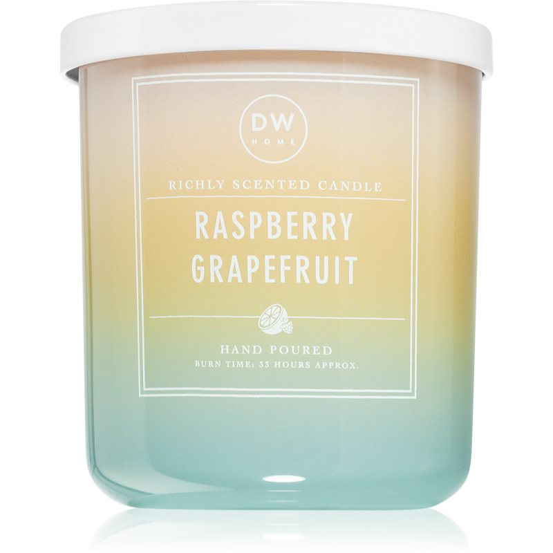 DW Home Signature Raspberry & Grapefruit lumânare parfumată 264 g