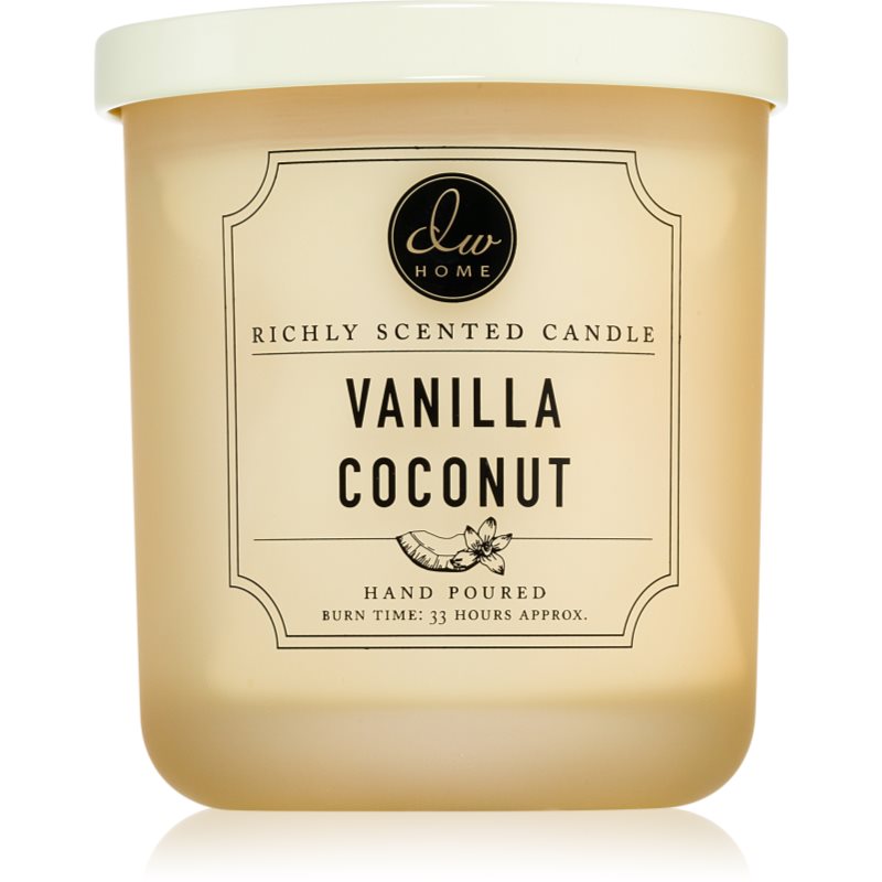 DW Home Signature Vanilla Coconut lumânare parfumată 258 g