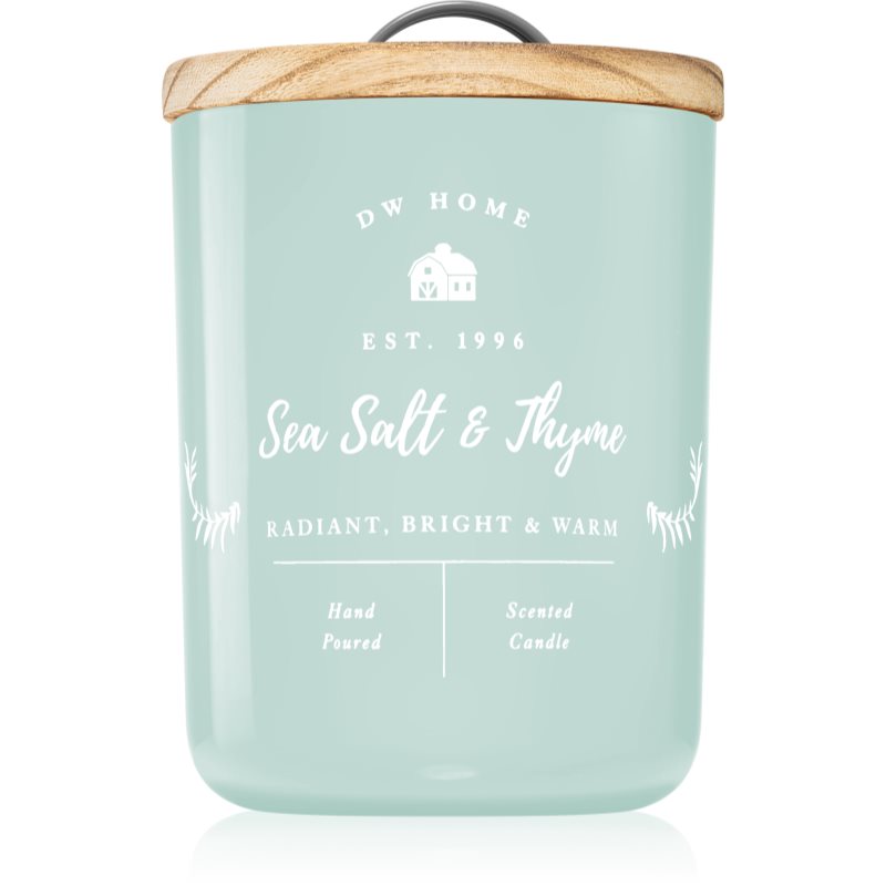 DW Home Farmhouse Sea Salt & Thyme lumânare parfumată 107 g