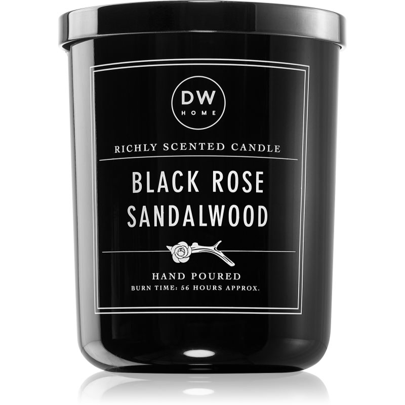 DW Home Signature Black Rose Sandalwood lumânare parfumată 434 g