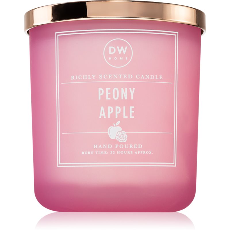 DW Home Signature Peony Apple lumânare parfumată 263 g