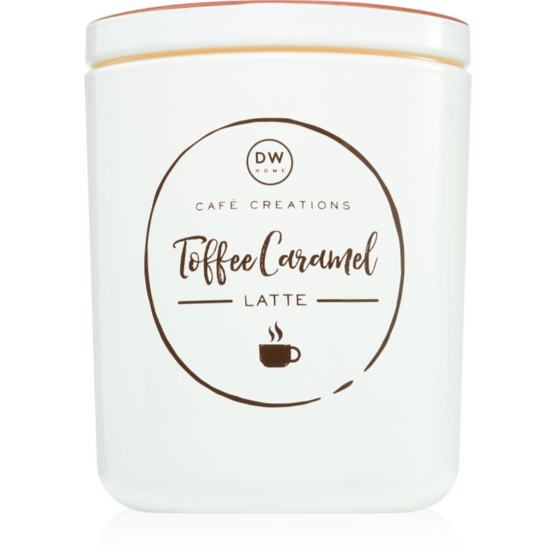 DW Home Cafe Creations Toffee Caramel Latte lumânare parfumată 264 g