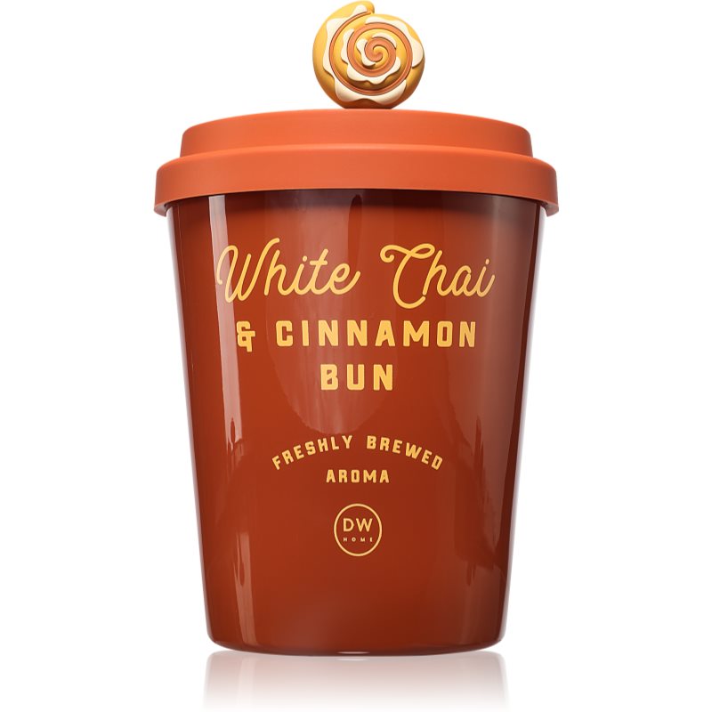 DW Home Cup Of Joe White Chai & Cinnamon Bun lumânare parfumată 907 g