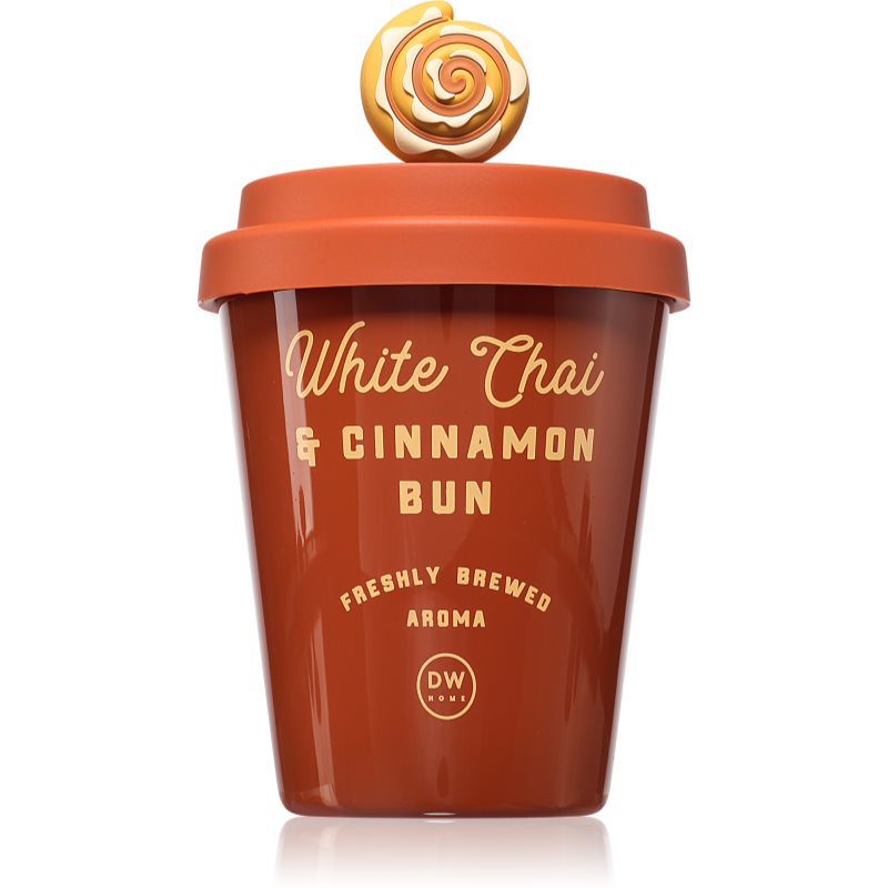 DW Home Cup Of Joe White Chai & Cinnamon Bun lumânare parfumată 318 g