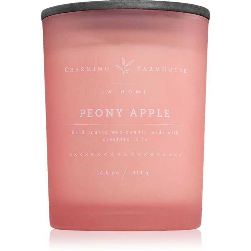 DW Home Charming Farmhouse Peony Apple lumânare parfumată 413 g