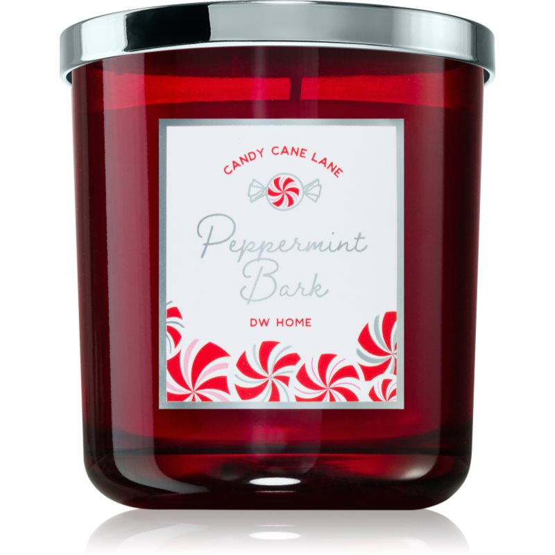 DW Home Candy Cane Lane Peppermint Bark lumânare parfumată 264 g