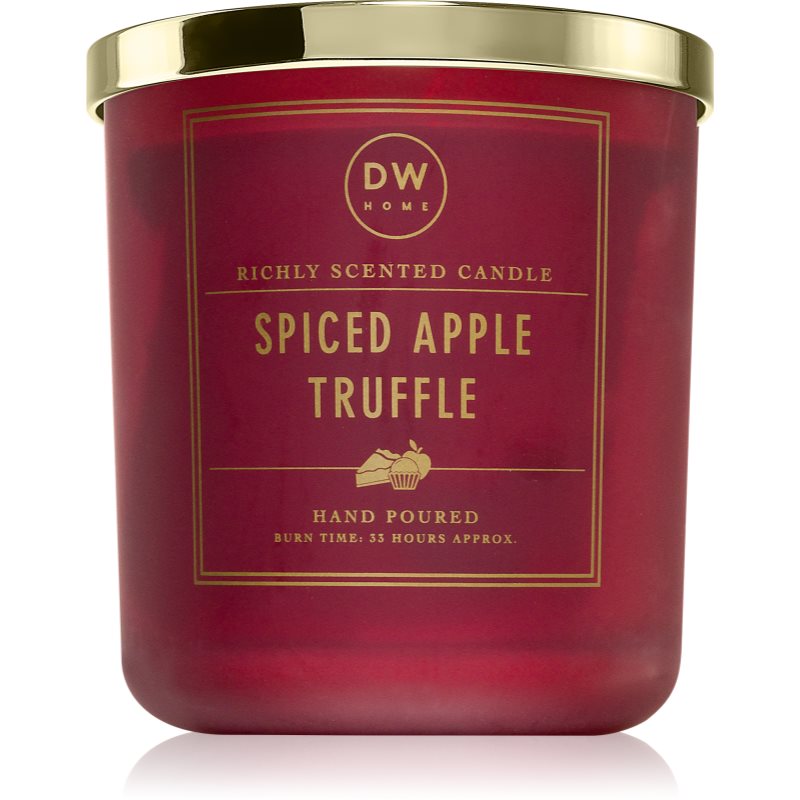 DW Home Signature Spiced AppleTruffle lumânare parfumată 249 g