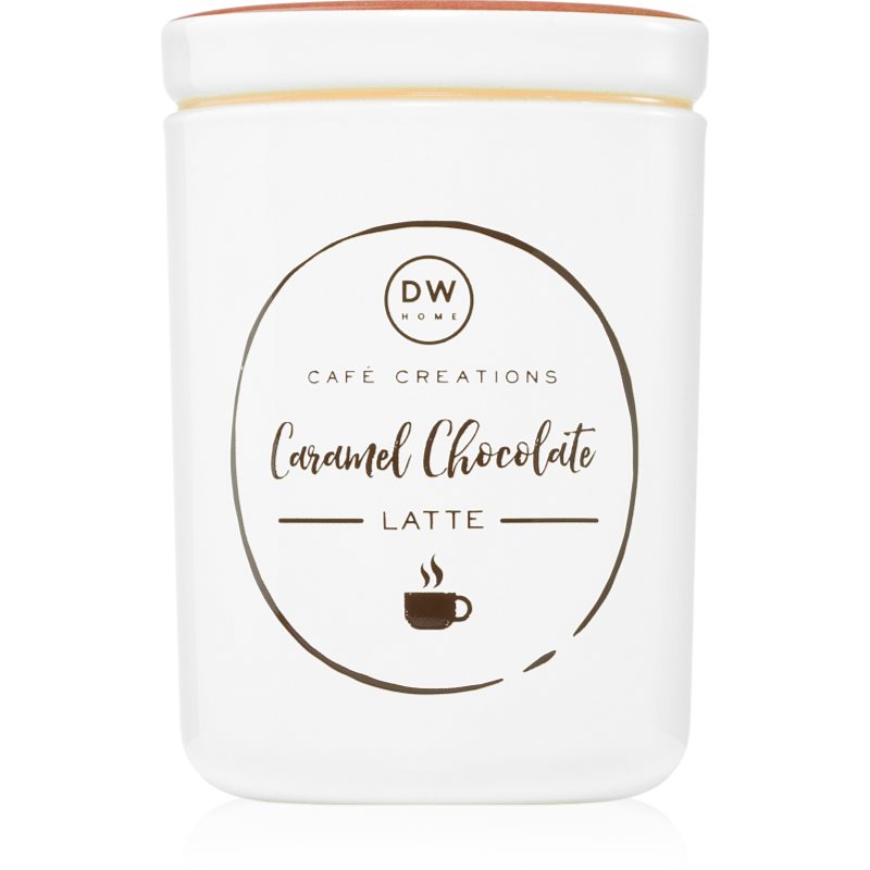 DW Home Cafe Creations Caramel Chocolate Latte lumânare parfumată 108 g