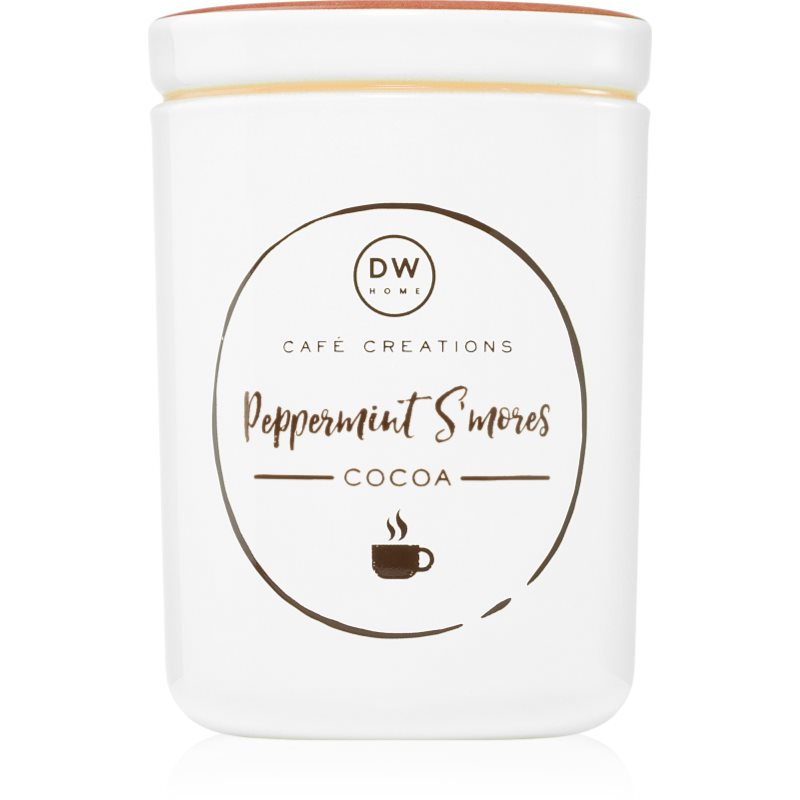 DW Home Cafe Creations Peppermint S\'mores Cocoa lumânare parfumată 108 g