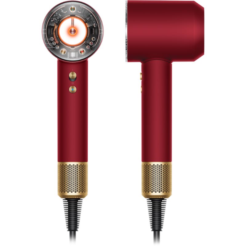 Dyson Supersonic™ Nural HD16 Red Velvet/Gold uscator de par 1 buc
