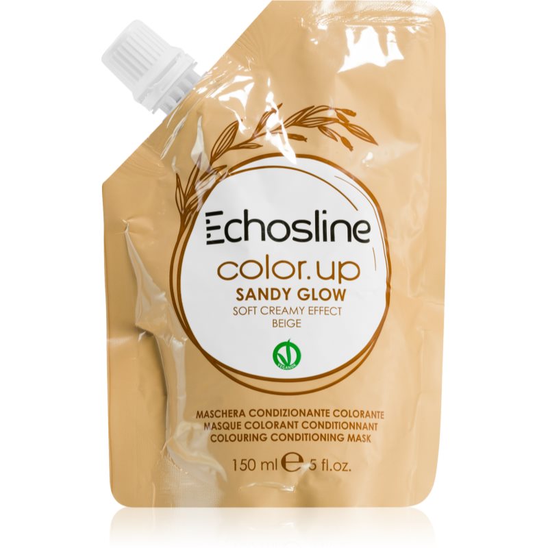 Echosline Color Up mască colorantă cu efect de nutritiv culoare Sandy Glow 150 ml