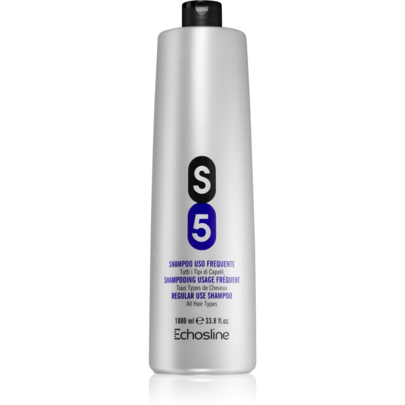 Echosline All Hair Types S5 Sampon de curatare zi de zi. 1000 ml