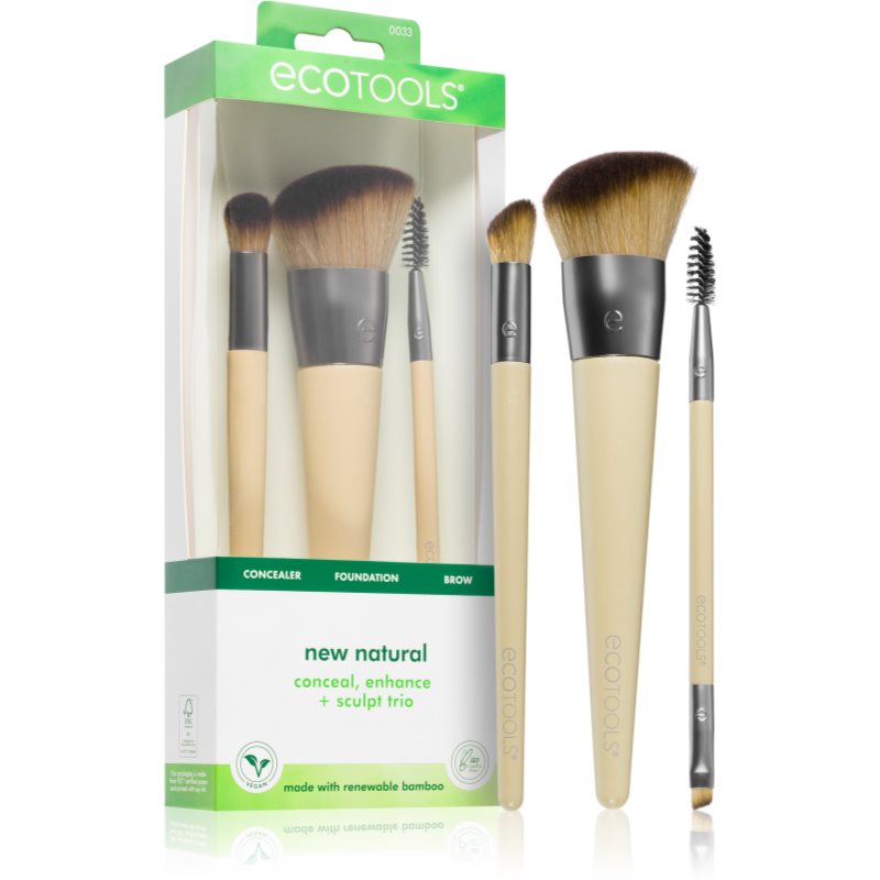 EcoTools New Natural set perii machiaj