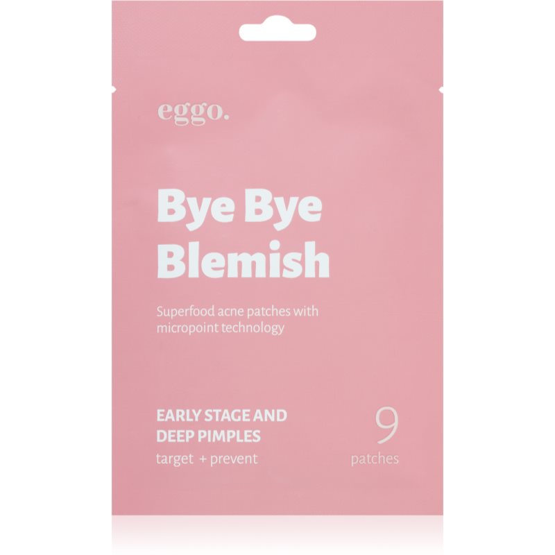 Eggo Bye Bye Blemish plasturi pentru piele problematică 9 buc