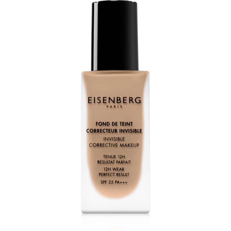 Eisenberg Le Maquillage Fond De Teint Correcteur Invisible machiaj natural SPF 25 culoare 04 Natural Hâlé / Natural Tan 30 ml