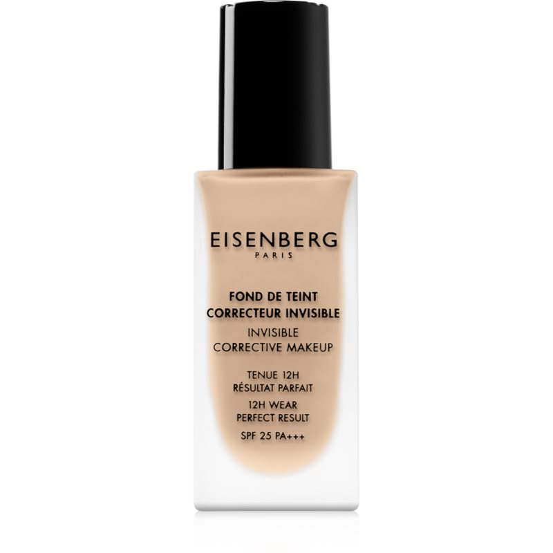 Eisenberg Le Maquillage Fond De Teint Correcteur Invisible machiaj natural SPF 25 culoare 00 Naturel Porcelaine / Natural Porcelain 30 ml