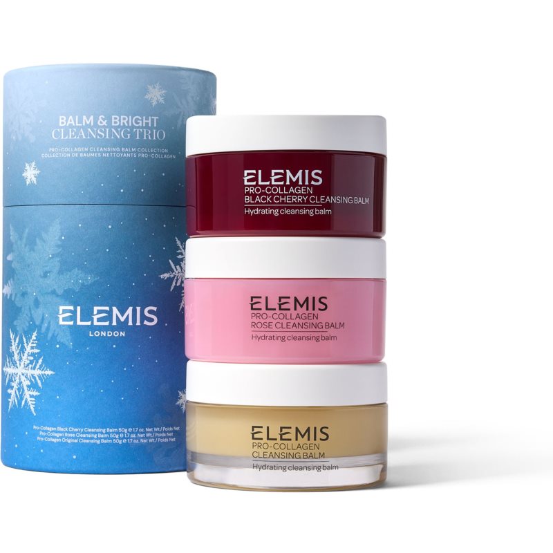 Elemis Holiday Collection Balm & Bright Cleansing Trio set cadou