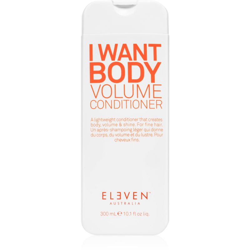 Eleven Australia I Want Body Volume Conditioner balsam pentru păr fin cu efect de volum 300 ml