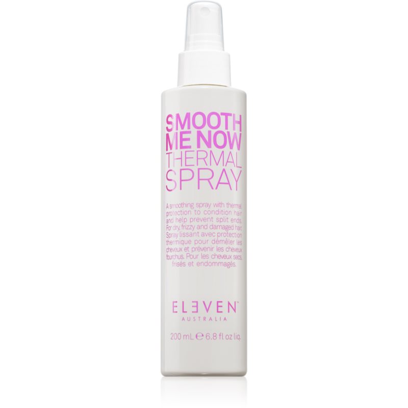 Eleven Australia Smooth Me Now Thermal Spray spray protector pentru modelarea termica a parului 200 ml