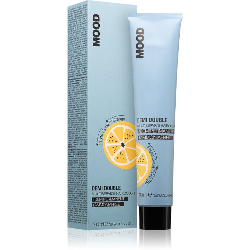 MOOD Demi Double Culoare permanenta pentru par culoare 8 Light Blonde 100 ml