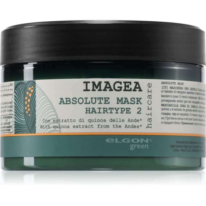 Elgon Green Imagea Absolute Mask masca pentru par deteriorat 200 ml