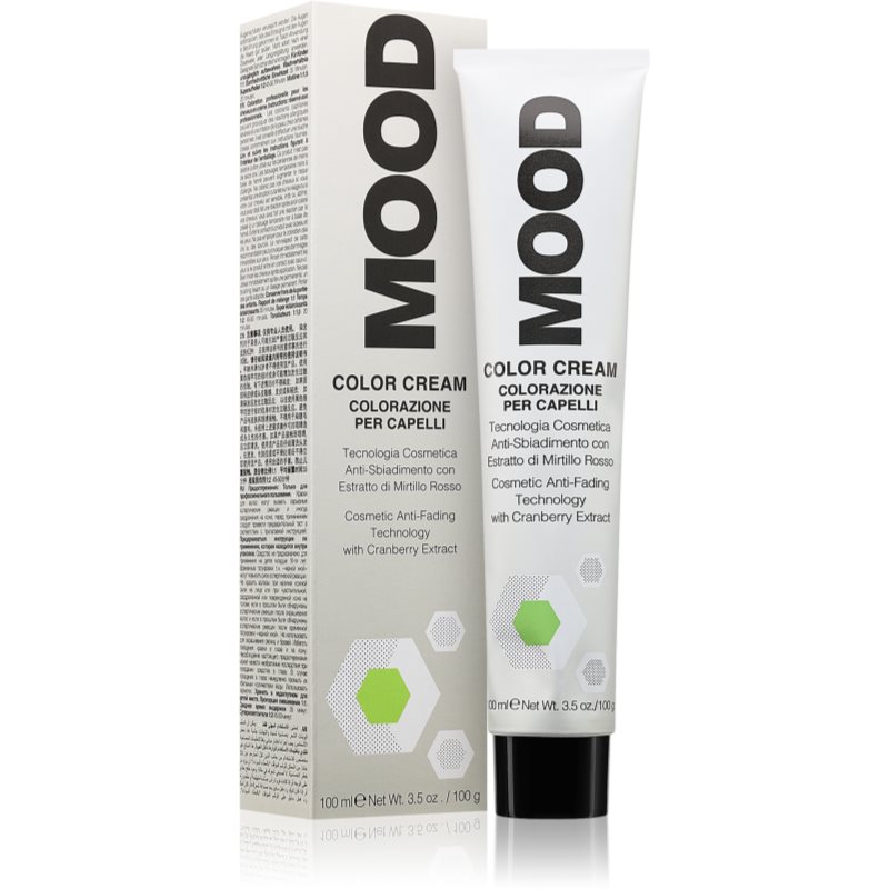 MOOD Color Cream Culoare permanenta pentru par culoare 901 Silver 100 ml