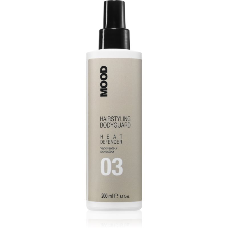 MOOD Hairstyling Bodyguard Heat Defender spray pentru protecția termică a părului 200 ml