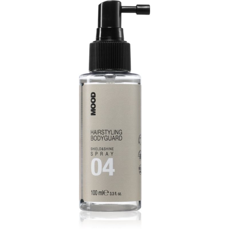 MOOD Hairstyling Bodyguard Shield & Shine spray protector pentru păr cu filtru UV 100 ml