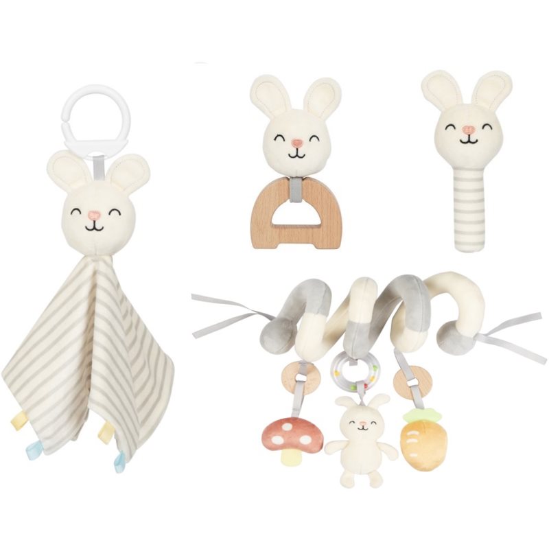 eliNeli Gift Set 4 in 1 set cadou pentru bebeluși Bunny 1 buc