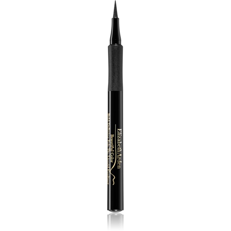 Elizabeth Arden Beautiful Color Bold Defining Felt Tip Liquid Eyeliner tuș de ochi tip cariocă 01 Black 1.2 ml