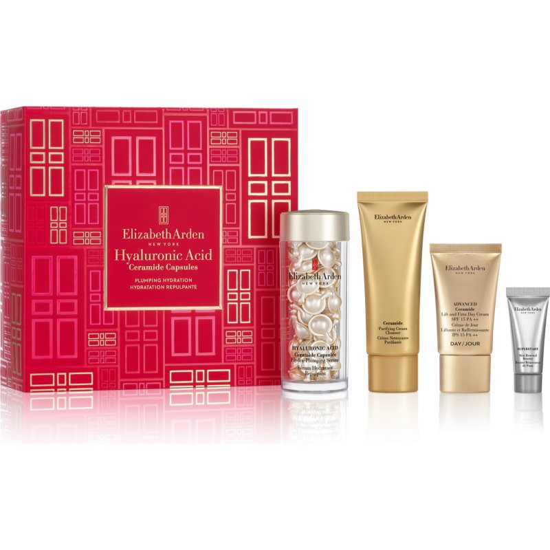 Elizabeth Arden Hyaluronic Acid Ceramide Capsules Hydra-Plumping Serum set cadou pentru femei