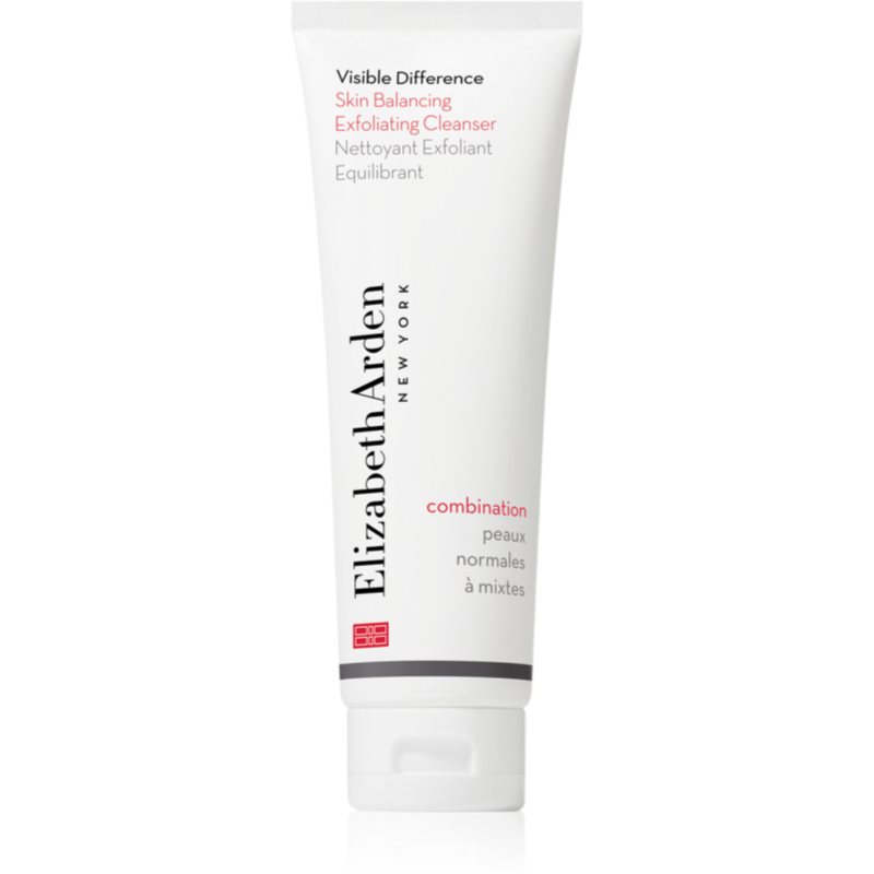 Elizabeth Arden Visible Difference spuma exfolianta pentru curatare pentru piele normală și mixtă 125 ml