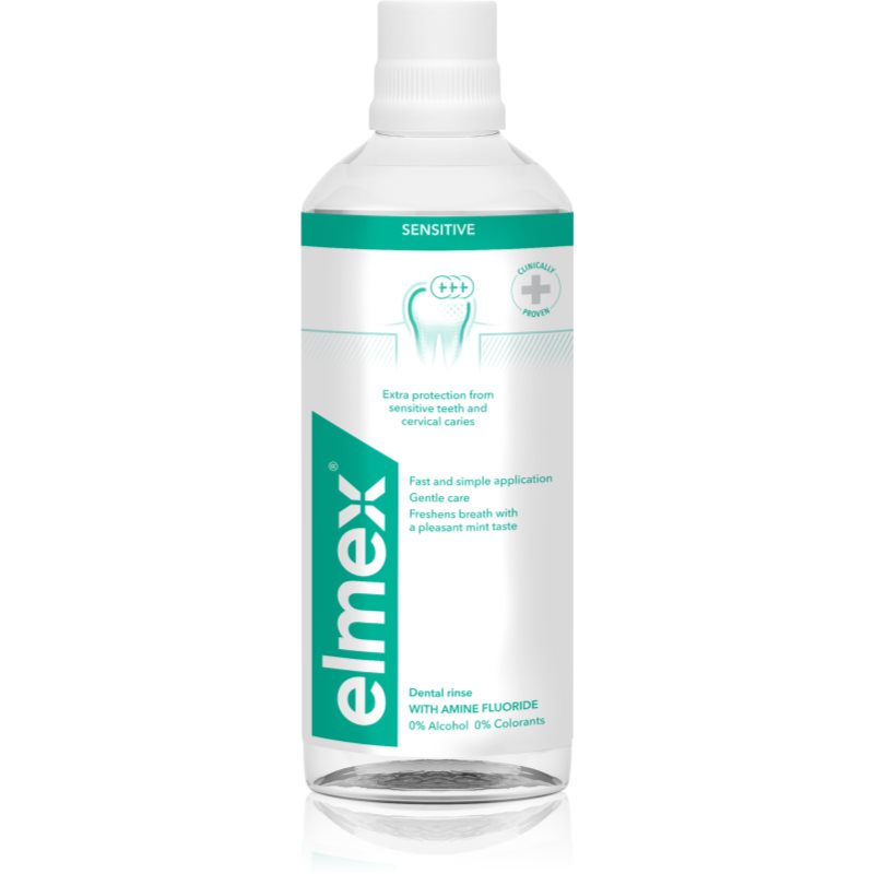 Elmex Sensitive Plus apă de gură pentru dinti sensibili 400 ml