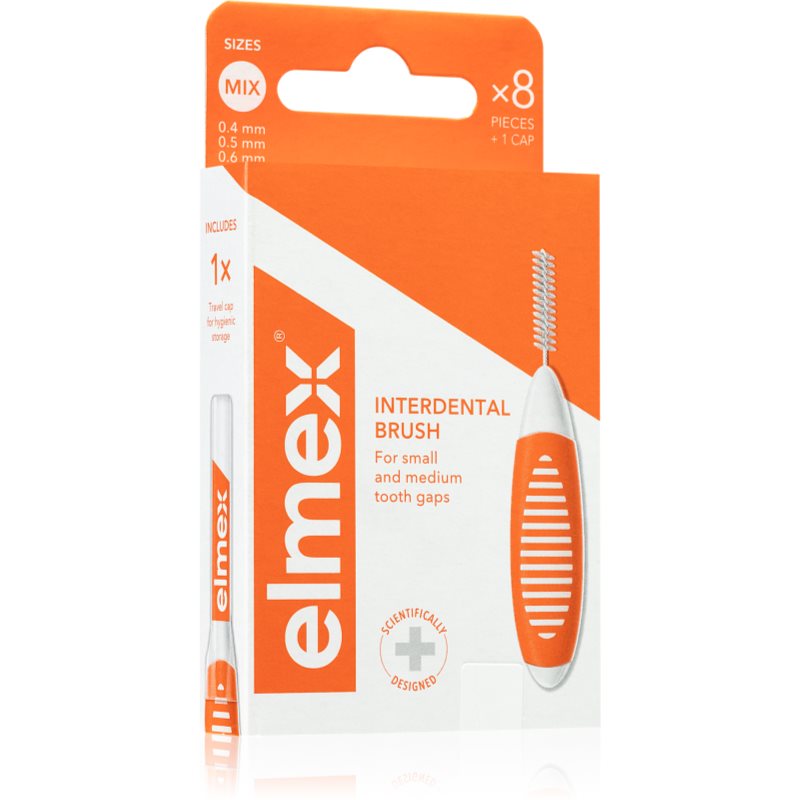 Elmex Interdental Brush perie interdentara Sizes mix 8 buc