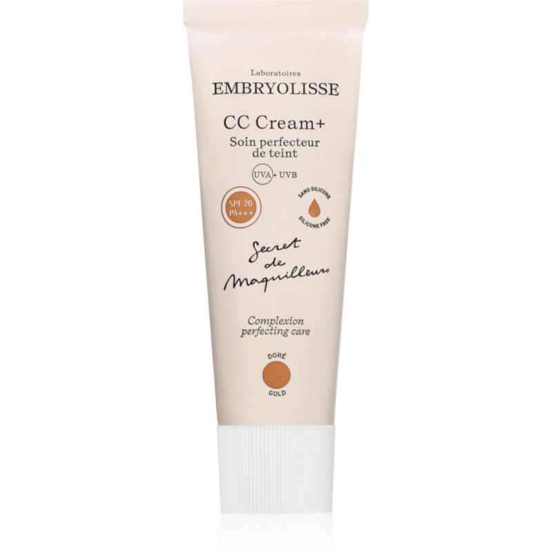 Embryolisse CC Cream + crema CC hidratanta SPF 20 culoare Gold 30 ml