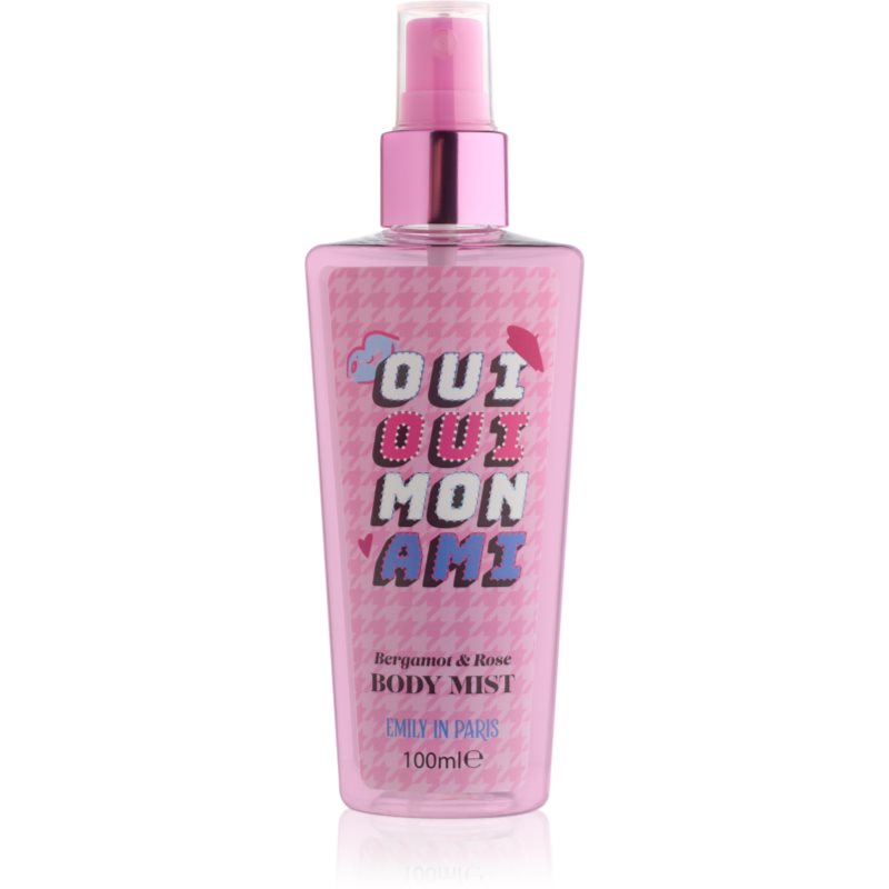 Emily In Paris Bergamot and Rose Body Mist pentru femei 100 ml