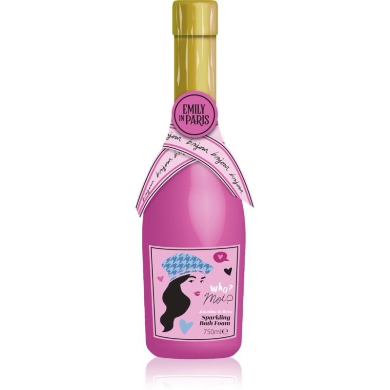 Emily In Paris Jasmine & Rose spuma de baie 750 ml