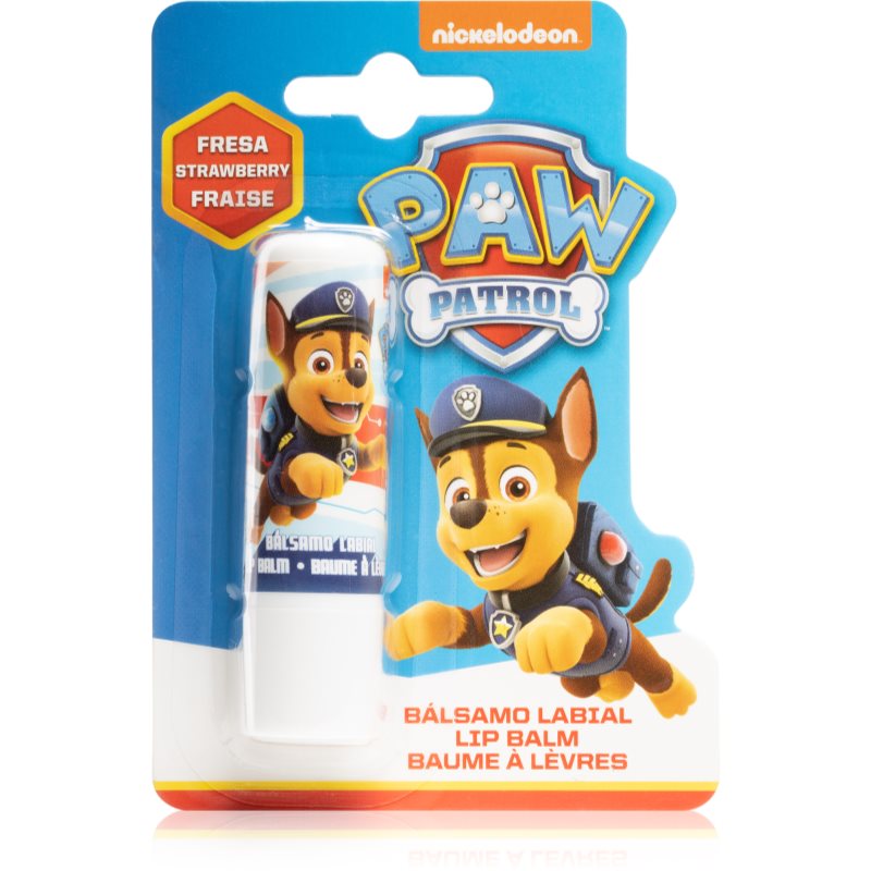 Nickelodeon Paw Patrol Lip Balm balsam de buze cu aroma de capsuni 4 g