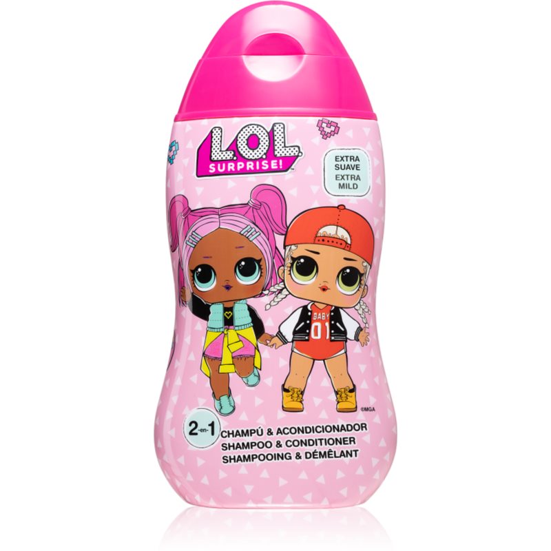 L.O.L. Surprise Shampoo & Conditioner sampon si balsam 2 in 1 pentru copii 400 ml