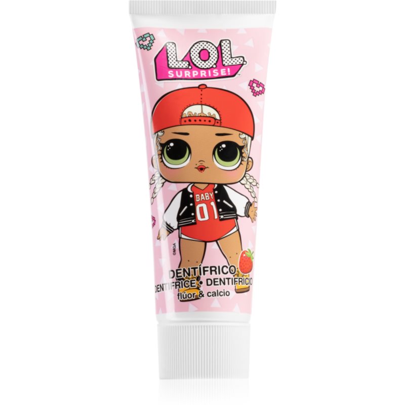 L.O.L. Surprise Toothpaste Pasta de dinti pentru copii. cu aroma de capsuni 75 ml