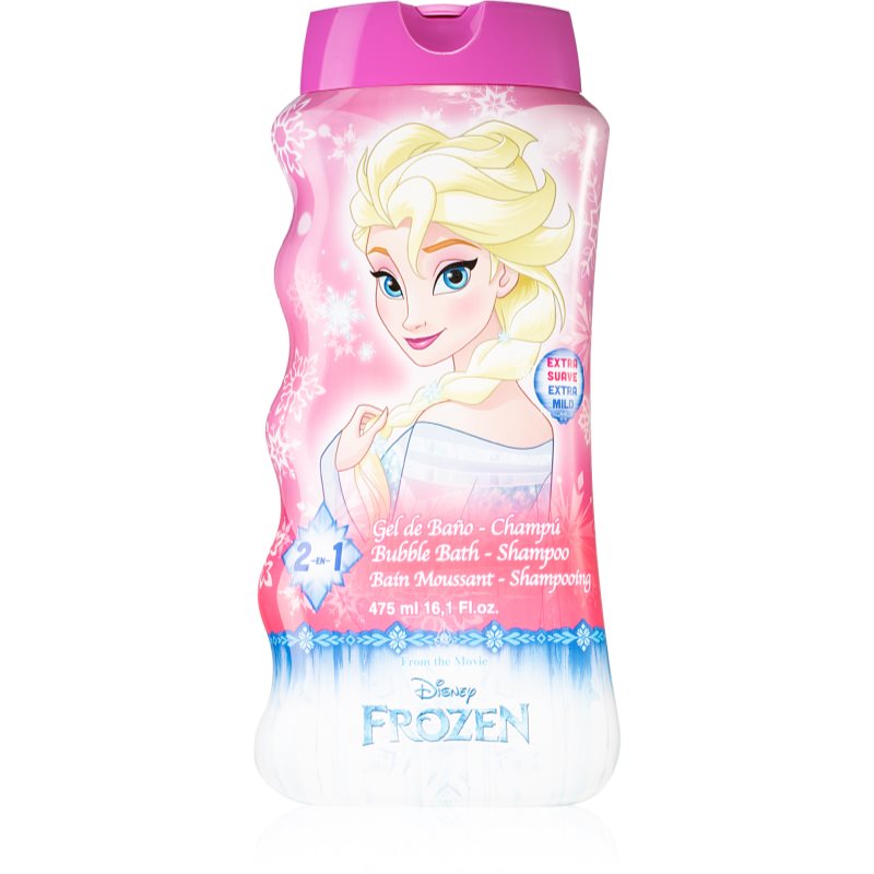 Disney Frozen 2 Bubble Bath & Shampoo 2 in 1 gel de dus si sampon pentru copii 475 ml