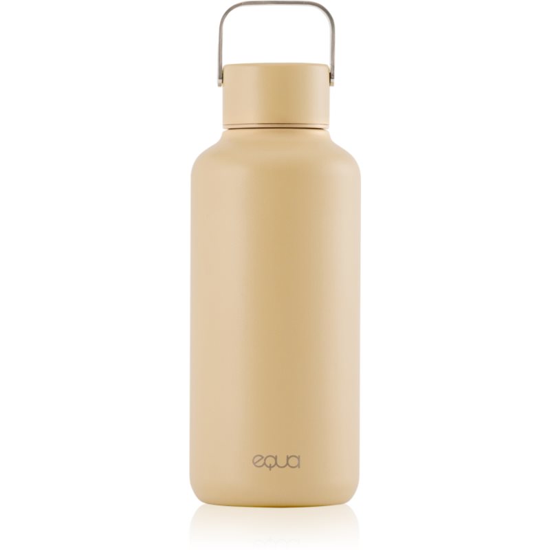 Equa Timeless sticlă inoxidabilă pentru apă mica culoare Latte 600 ml