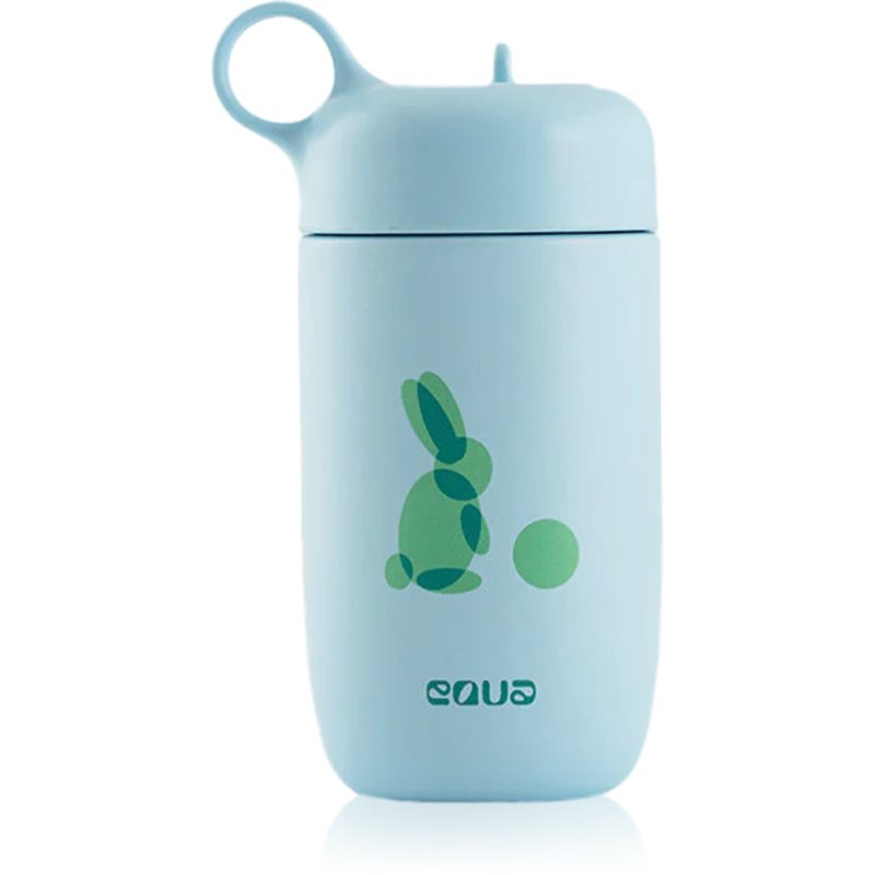 Equa Kids sticlă inoxidabilă pentru apă pentru copii Rabbit 400 ml